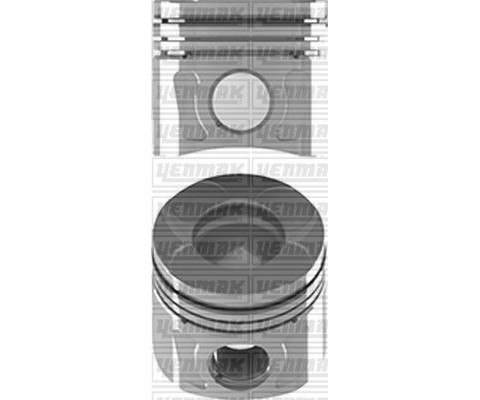 PISTON SEGMAN STD 69.60MM FIORINO 1.3 75HP JTD II 1.6 Euro5 -ASTRA J CORSA D 1.3 09