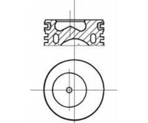 MOTOR PİSTON SEGMAN 0.40 PALIO-SIENA-UNO 1.4-8 VALF 89 80x50