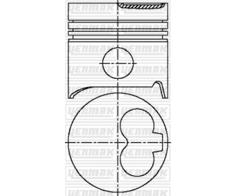 MOTOR PİSTON SEGMAN R9 DZL 1600 cc. 78.00 ÇAP STD