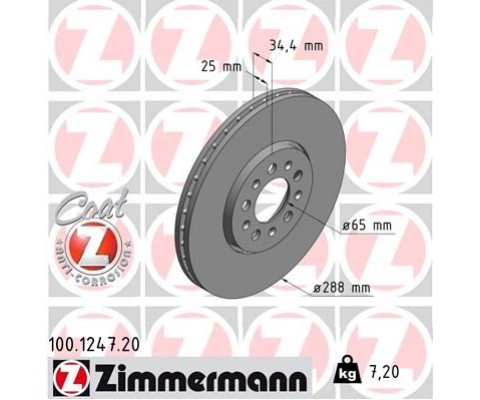 ÖN FREN AYNASI GOLF IV 00 V 03 POLO 01 BORA 98 OCTAVIA 98 FABIA 05 IBIZA 05 288x25x5DLxHAVALI 986478867-DF4027