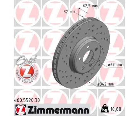 FREN DISKI ON MERCEDES W205 S205 C205 A205 W213 S213 C238