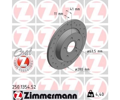 ARKA FREN DISKI AYNA FOCUS II04 11 C-MAX 07 09 VOLVO V50 04 12 C30 06 12 C70 II 05 13 S40 II 04 04 12 17 JANT - 16 JANT DÜZ 280mm 5 BİJON