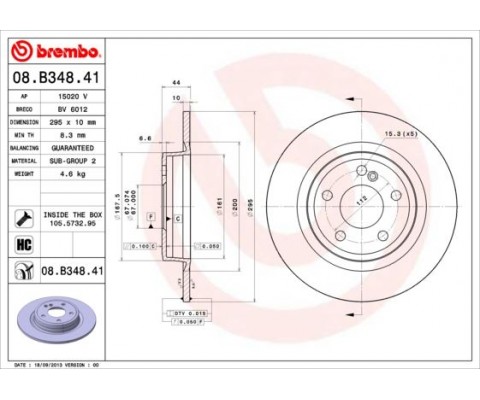 FREN DISKI ARKA MERCEDES W176 W246 C117 X156