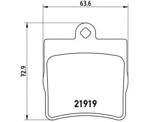 FREN BALATASI ARKA MERCEDES W202 S202 W203 CL203 W210 R170 R171