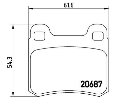 FREN BALATASI ARKA MERCEDES W201 83 93