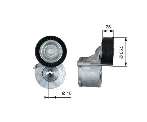 ALTERNATÖR GERGİ RULMANI KÜTÜKLÜ DOBLO-FIORINO-LINEA-NEMO-BIPPER-COMBO 1.3 DMultijet 10