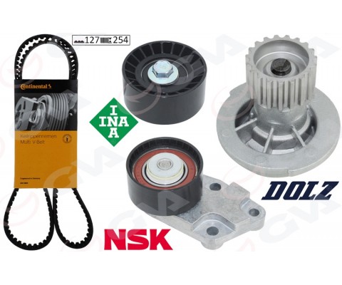 DEVİRDAİMLİ EKSANTRİK GERGİ KİTİ 127x254 CHEVROLET-DAEWOO AVEO-CRUZE-KALOS-LACETTI-NUBIRA 1.4-1.4-1.6 05-