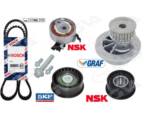 DEVİRDAİMLİ EKSANTRİK GERGİ KİTİ ASTRA F-CORSA B-VECTRA B 1.4i-1.6i-1.8i 16V X14XE-X16XEL-X18XE