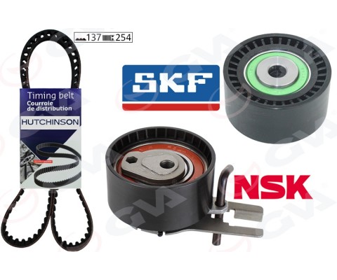 EKSANTRİK GERGİ KİTİ P206-P207-P307-P308-P407-P3008-EXPERT-PARTNER-BERLINGO-JUMPY-C2-C3-C4-C5- XSARA-FOCUS II-FIESTA V-VI VOLVO S40-C30-V50-FIAT SCUDO EURO4 1.6 HDI-TDCİ