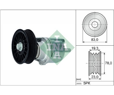 ALTERNATÖR GERGİ RULMANI GERGİ KÜTÜĞÜ PASSAT-A4-A6 1.9 TDI AFN-AVG-AHU