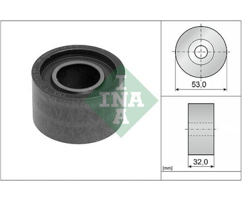 x EKSANTRİK GERGİ RULMANI VOLVO S40 06 10 S80 S60 XC70 XC90 C30 06-10 V40 12 V50 V60 XC60 V