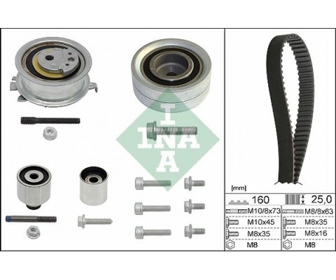 TRİGER SETİ CRAFTER-T6-A3-JETTA-CADDY-POLO-PASSAT 1.6-2.0 TDI CAYB/C/D-CAAB/C-CKUB-CFFB-CFWA-CAGA