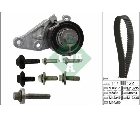 TRIGER SETI FIESTA IV - V 98 05 FUSION 02 08 1.25-1.4 16V FOCUS 98 05 1.4 -1.6 16V MAZDA 121 III 1.25 96 04 VOLVO S40 II 1.6 05 12 V50 05 12 MAZDA II 1.25 / 1.4 / 1.6 04 12 KTB286