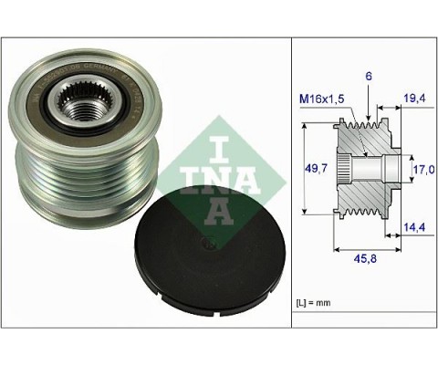 ALTERNATOR KASNAGI MERCEDES W204 W205 C218 W212 W222 X204 W166 C292 W639 W447 B906