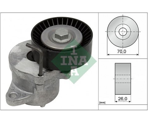 ALTERNATÖR GERGİ RULMANI KÜTÜKLÜ ASTRA J-INSIGNIA-ZAFIRA TOURER C- 2.0 CDTİ 10