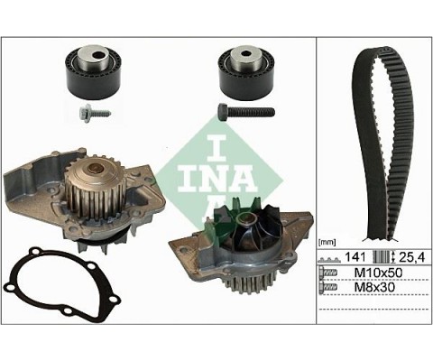 DEVİRDAİM EKSANTRİK GERGİ SETİ DUCATO 2.0JTD 01-06 BERLINGO 2.0HDI 99-05 JUMPER 2.0HDI 02-06 JUMP 99-06 XANTIA 99-03 XSARA 99-05 206-306-406-806-BOXER-EXPERT