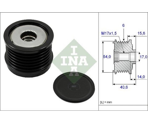 ALTERNATÖR KASNAĞI FIAT EGEA 16 500L 12 500X 14 BRAVO II 07 14 ALFA ROMEO GIULIETTA 10 16 JEEP RENEGADE 14 SUZUKİ VİTARA 13 1.6D MTJ 6 KANAL