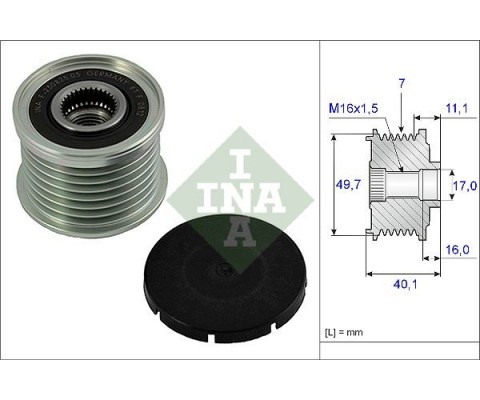 ALTERNATOR KASNAGI MERCEDES W211 W463 W220