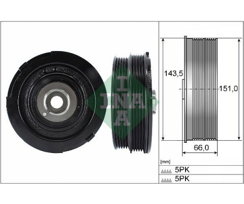 KRANK KASNAGI BMW M47 E46 E39