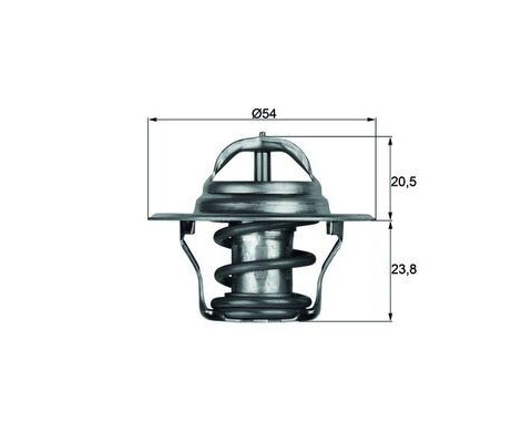 TERMOSTAT BORA-CADDY-GOLF-PASSAT-POLO-T5-SHARAN-OCTAVIA-FABIA-TOLEDO-IBIZA-CORDOBA-A3-A4-A6-TT 87C