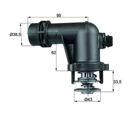 TERMOSTAT BMW M43 E36 E46