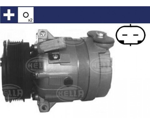 KLİMA KOMPRESÖRÜ VECTRA B 1.6İ-1.6 16V-2.0İ-2.0 DTI 16V 95-03 119mm