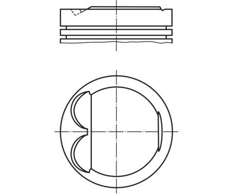 PISTON SEGMAN STD 80.00mm BMW M50 E34 E36 VANOSLU