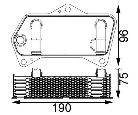 YAĞ SOĞUTUCUSU OTOMATİK ŞANZIMAN DSG GOLF-JETTA-PASSAT-CADDY-A3 2004-2013 1.4 TSI 1.9-2.0 TDI