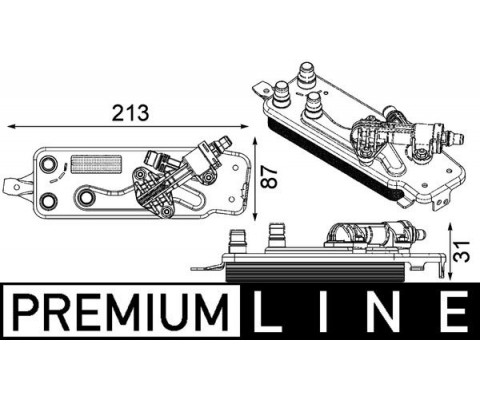 SANZIMAN YAG SOGUTUCU BMW N55 N63 F10 F12 F06 F01 F02 F03 F04 PREMIUM LINE