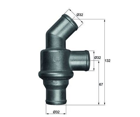 TERMOSTAT BMW E21 E30 E12 E28 M10