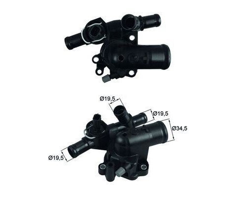 TERMOSTAT KOMPLE 89C LGN II-III 2.0 05 MGN II 2.0DCİ 05 LATITUDE 2.0DCİ 11 QASHQAI 1.5-2.0DCİ 07