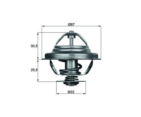 TERMOSTAT 80 BMW M40 M20 M50 E30 E34 E36