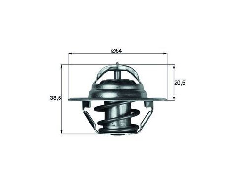 TERMOSTAT 83C A4-A5-A6-POLO DEMİR CAGA-CAHA-CAGB-CAGC-BBY-BKY-BBZ