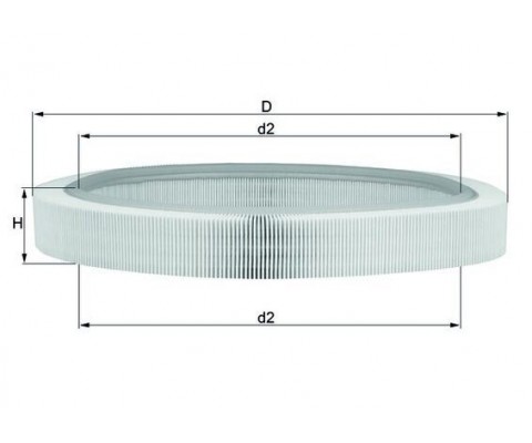 HAVA FILTRESI MERCEDES M102 W201 W124 S124 C124