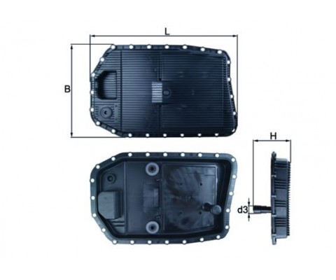 OTOMATIK SANZIMAN YAG FILTRESI GA6HP19 BMW E60 E90 E70 E71