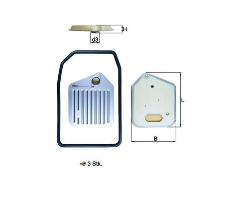 SANZIMAN FILTRESI BMW E34 E39 E32 E38 E53 5HP18