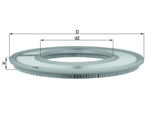 HAVA FILTRESI MERCEDES M102 W123 S123 W124 S124