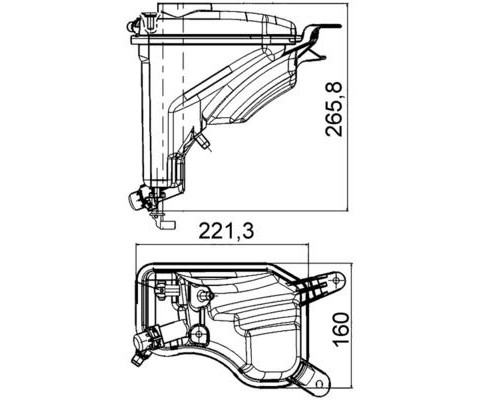 YEDEK SU DEPOSU BMW E81 E82 E90 E88 E91 E92 E93 E84 E89