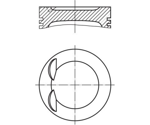 PISTON SEGMAN STD 90.91mm MERCEDES M111 W202 C208 W210 R170