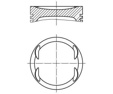 PISTON SEGMAN 0.50mm 85.50mm BMW M44 B19 E36 318 TI-IS 1.9I 95 98