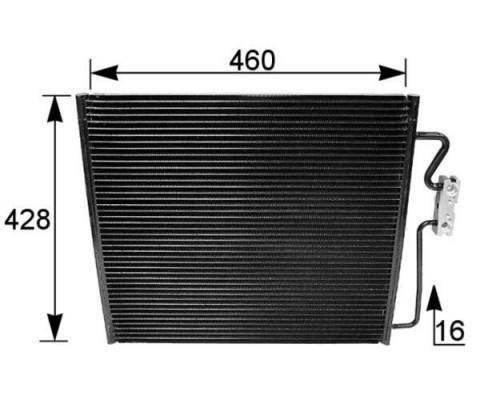 KLIMA RADYATORU BMW M51 M60 M62 M73 E38 95 01