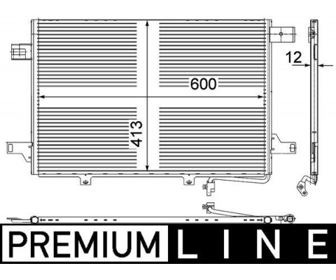 KLIMA RADYATORU TAVAN MERCEDES SPRINTER B906 06 . VW CRAFTER 30-35-50