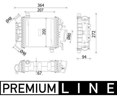 TURBOSARJ RADYATORU MERCEDES W205 W212 W213 W166 W222 C217