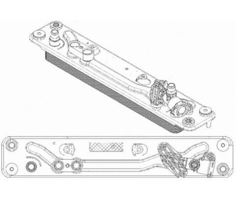 SANZIMAN YAG SOGUTUCU PREMIUM LINE BMW M57 N57 N54 N55 N63 E70 LCI E71 E72