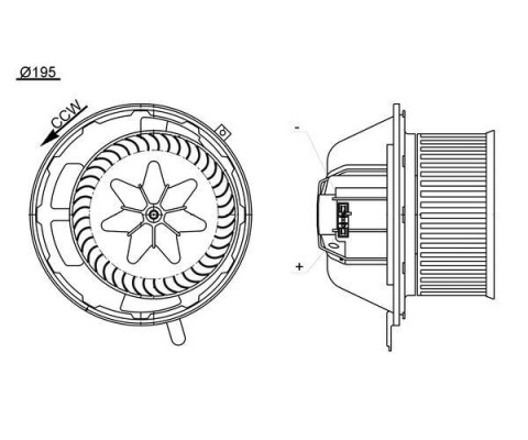 KALORIFER MOTORU BMW E81 E87 E90 E93 E84 F25 F26