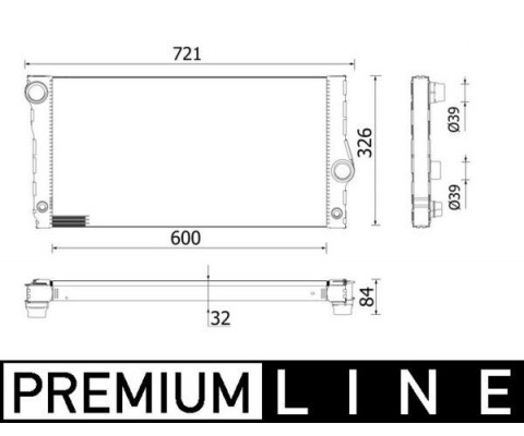 MOTOR SU RADYATORU PREMIUM LINE BMW N55 B30 F10 F11 F07