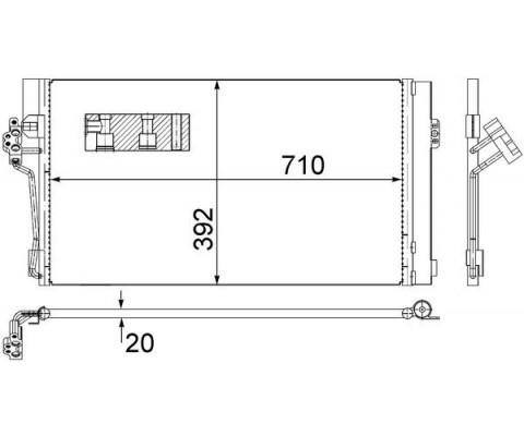 KLIMA RADYATORU MERCEDES VITO W639 03