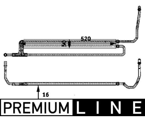 DIREKSIYON YAG SOGUTUCUSU PREMIUM LINE BMW E60 03 10 PREMIUM LINE