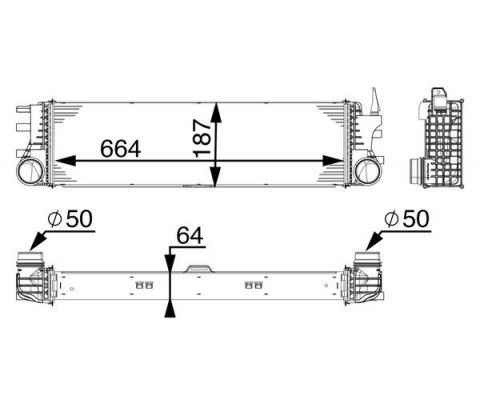 TURBOSARJ RADYATORU MERCEDES VITO W447 14