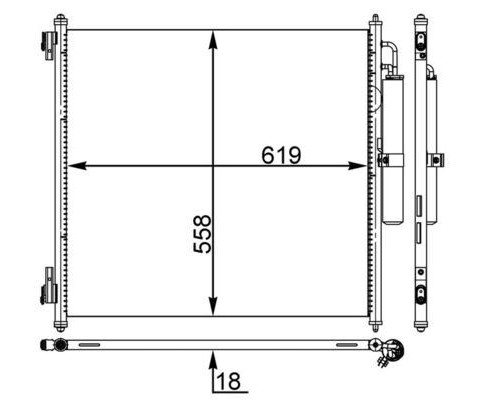 KLIMA RADYATORU DEFENDER L663 19 R.R 4 VOGUE L405 12 R.R SPORT 2 L494